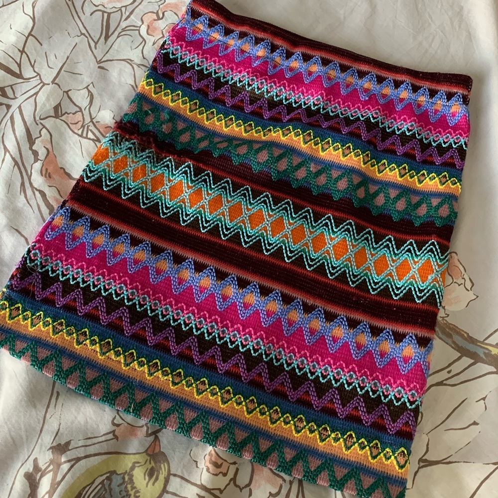 Mags & Pye Aztec Mini Skirt